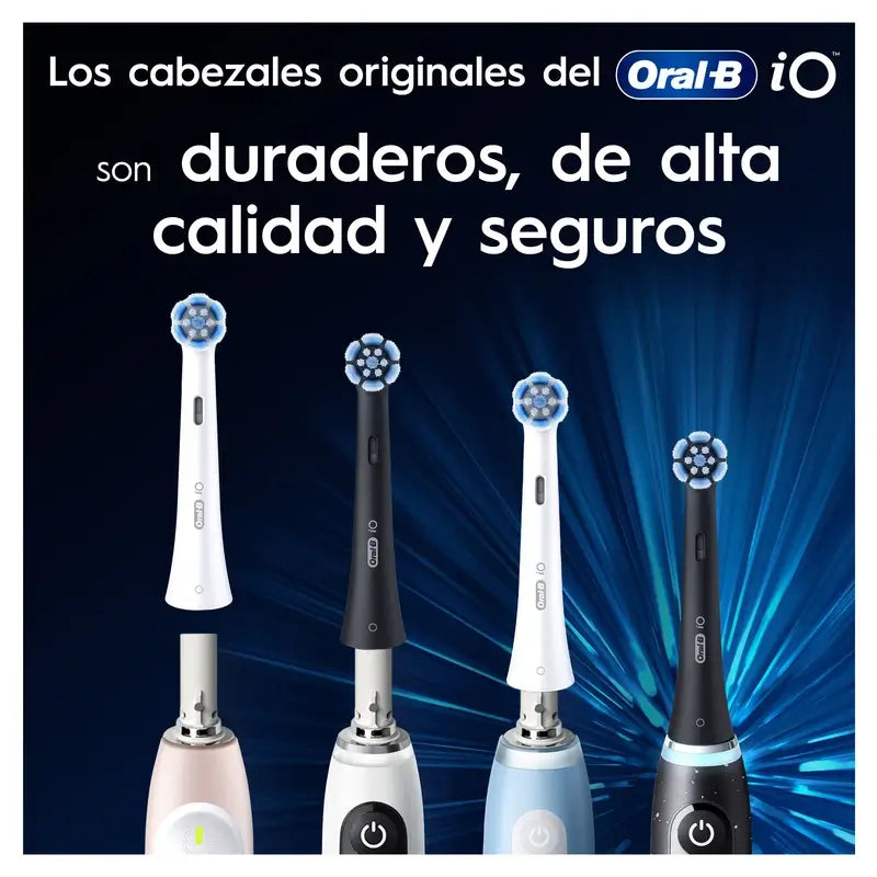 Oral-B Io Gentle Care Original Sensitive Gums Brosses rondes de remplacement, 6 pièces