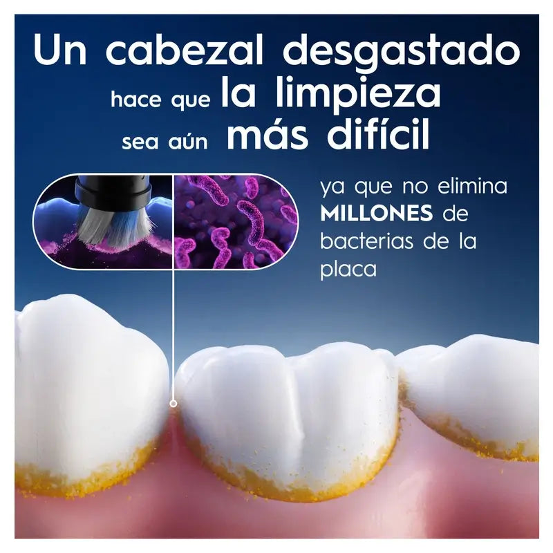 Oral-B Io Gentle Care Original Sensitive Gums Brosses rondes de remplacement, 6 pièces