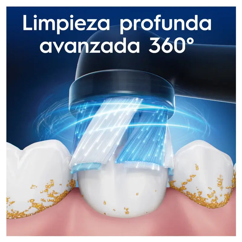 Tête de brosse de remplacement Oral B iO Ultimate Clean Black, 4 pièces