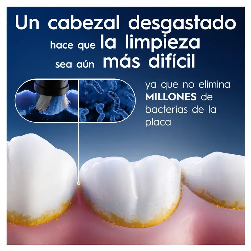 Tête de brosse de remplacement Oral B iO Ultimate Clean Black, 4 pièces