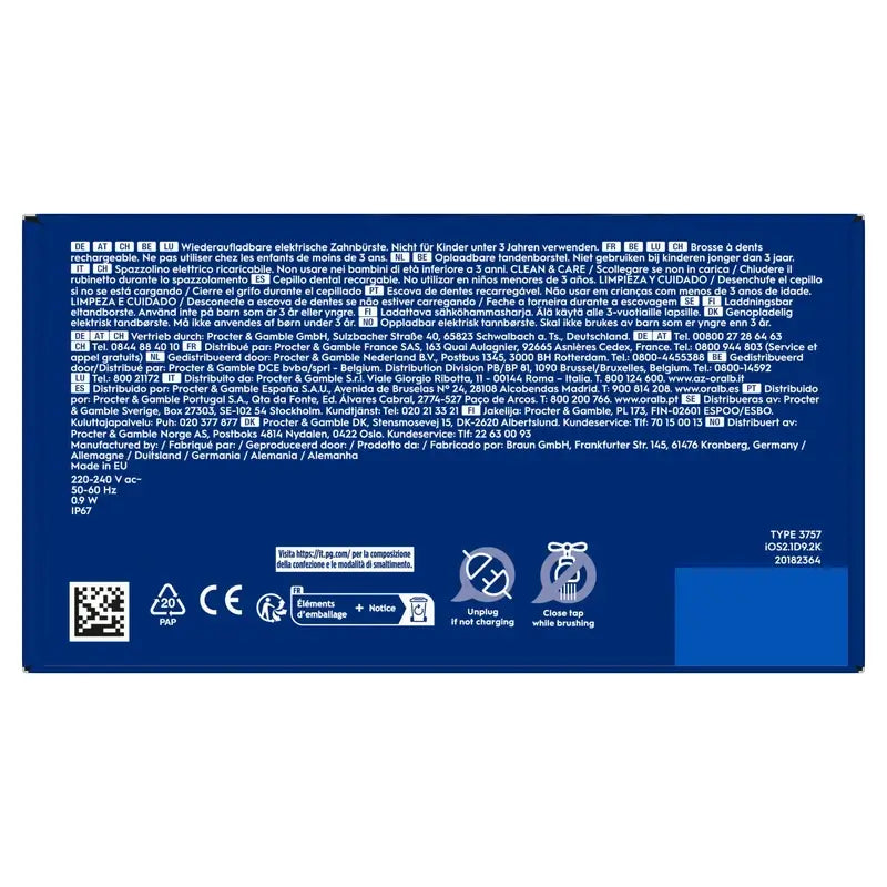 Oral-B Braun iO2 Night Series Noir