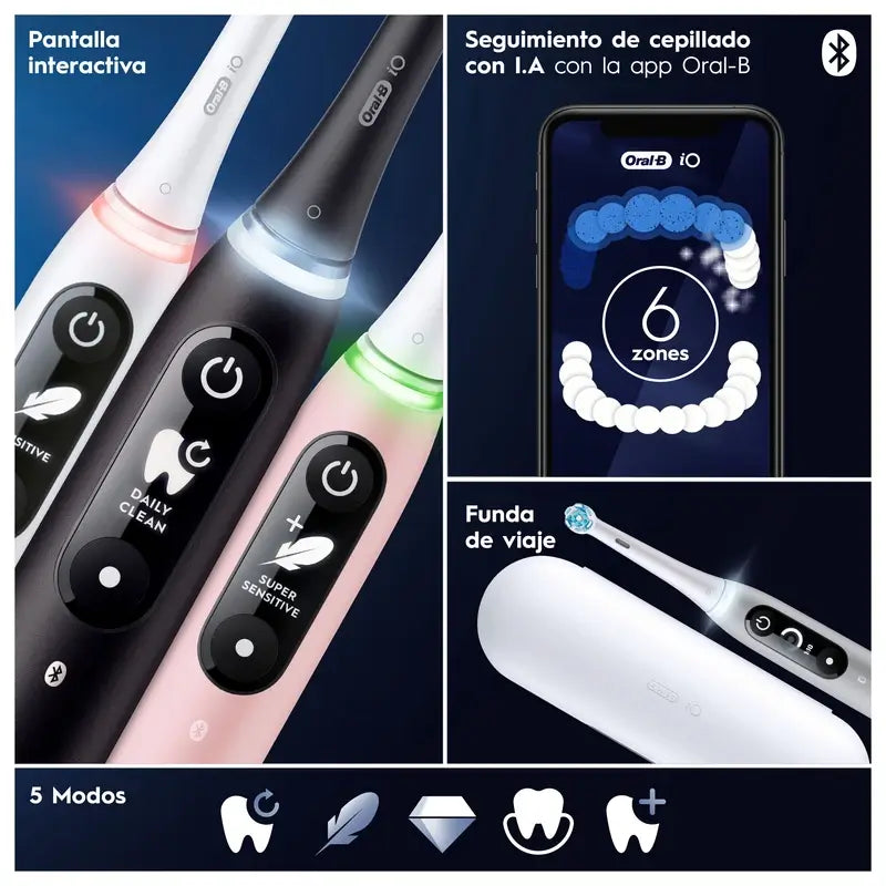 Oral-B Braun iO6 Duo Noir/Rose