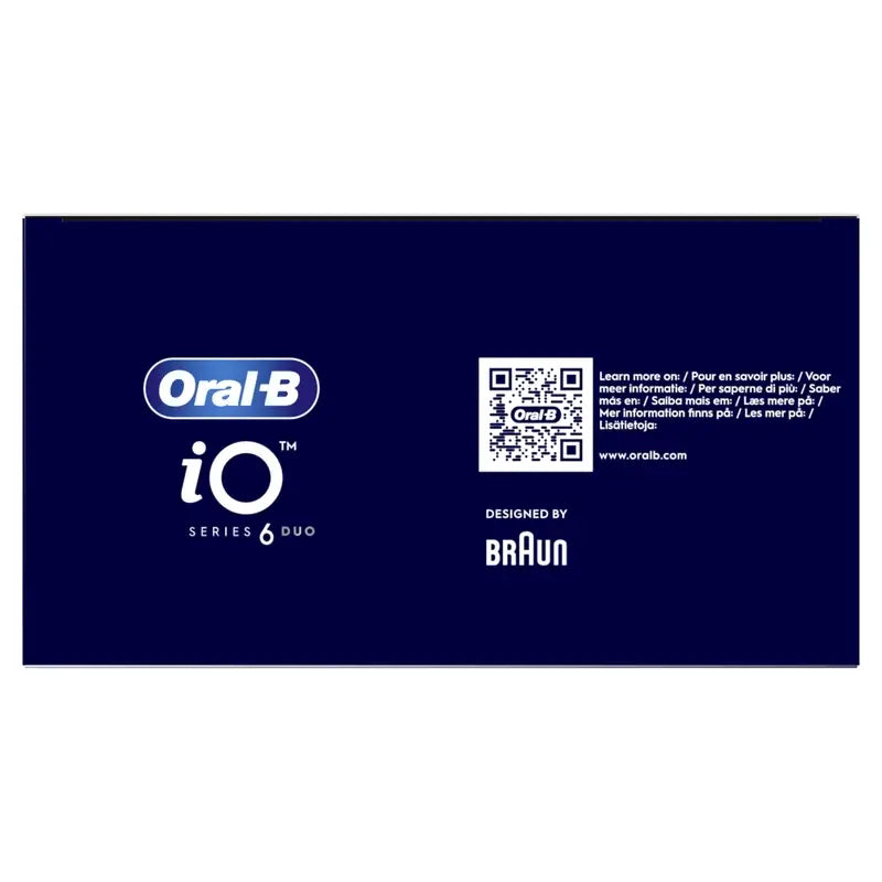 Oral-B Braun iO6 Duo Noir/Rose