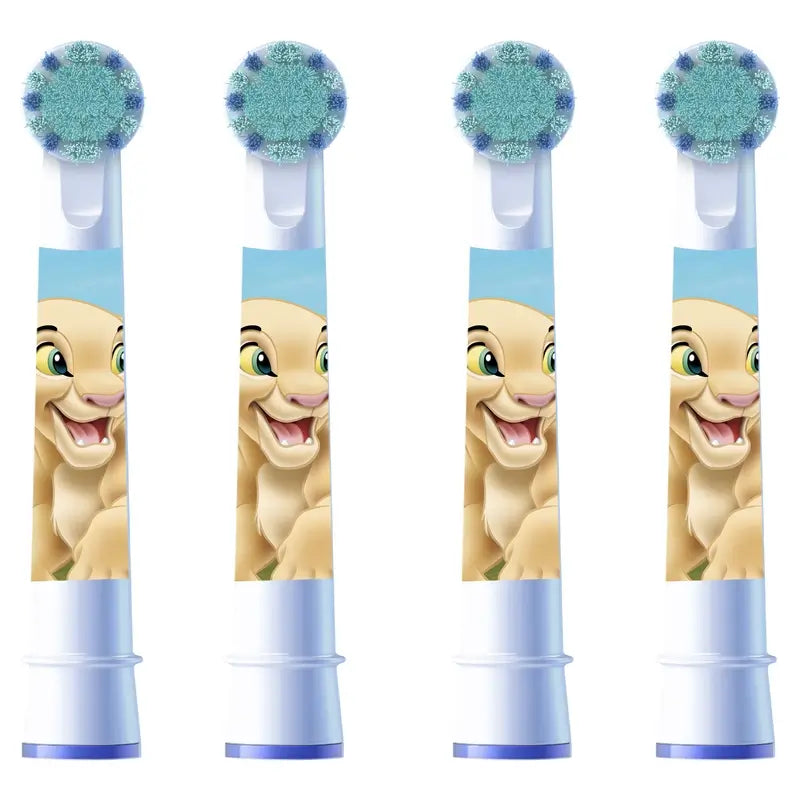 Oral-B Braun Kids Disney The Lion King Brosses de remplacement, 4 pcs.