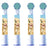 Oral-B Braun Kids Disney The Lion King Brosses de remplacement, 4 pcs.