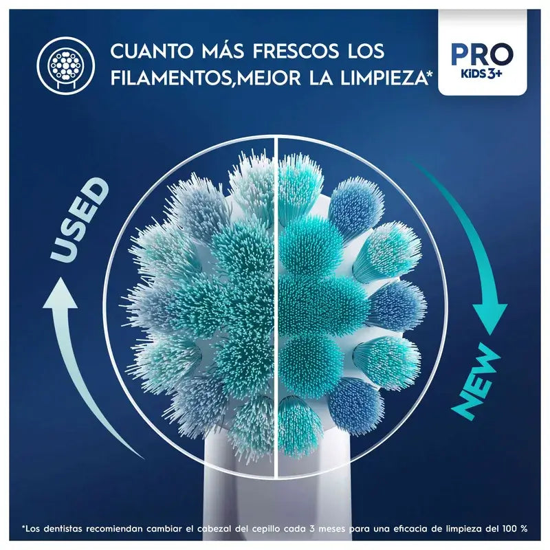 Oral-B Braun Kids Disney The Lion King Brosses de remplacement, 4 pcs.