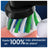 Oral-B Braun Cross Action Refill Black, 4 pcs.