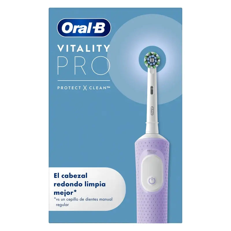 Oral-B Braun Vitality Pro Brosse à dents électrique Purple, 1 pièce
