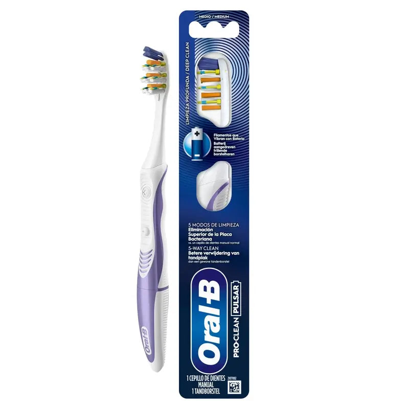 Oral-B Pro-Clean Pulsar 35 Medium , 1 unité