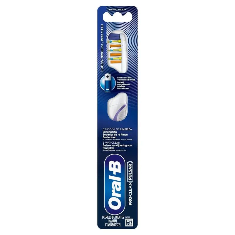 Oral-B Pro-Clean Pulsar 35 Medium , 1 unité