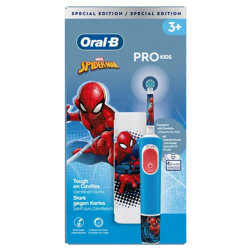 Oral-B Vitality Kids Box Brosse à dents rechargeable Spiderman