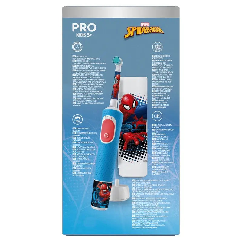 Oral-B Vitality Kids Box Brosse à dents rechargeable Spiderman