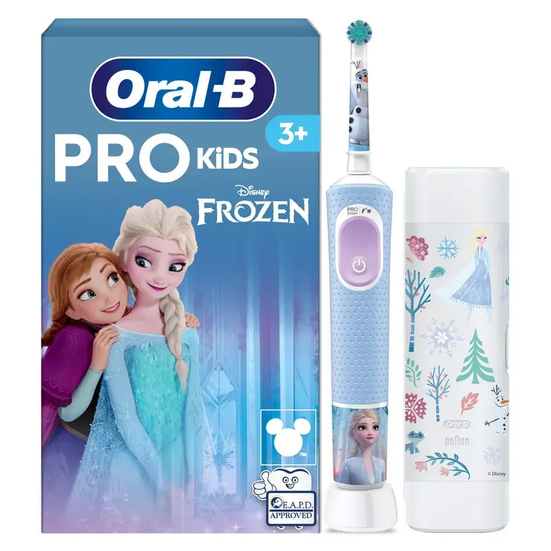 Brosse à dents électrique Oral-B Frozen + étui de transport
