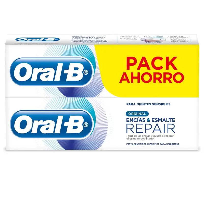 Oral-B Laboratory Gum & Enamel Pro-Repair Original Toothpaste 2X100 ml