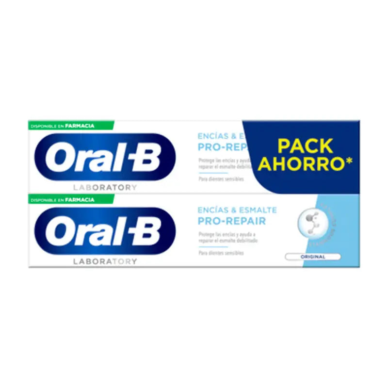 Oral-B Laboratory Gum & Enamel Pro-Repair Original Toothpaste 2X100 ml
