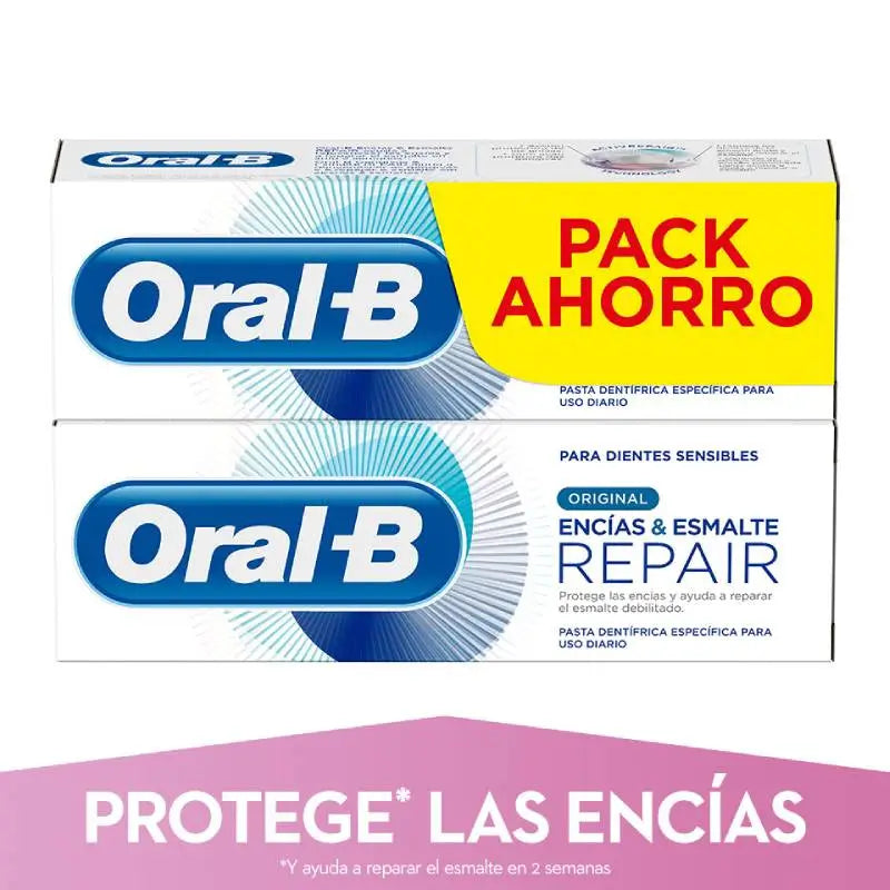 Oral-B Laboratory Gum & Enamel Pro-Repair Original Toothpaste 2X100 ml