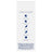 Oral-B Io 5 Brosse à dents électrique blanche, 2 têtes de brosse à dents