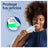 Oral-B Io 5 Brosse à dents électrique blanche, 2 têtes de brosse à dents