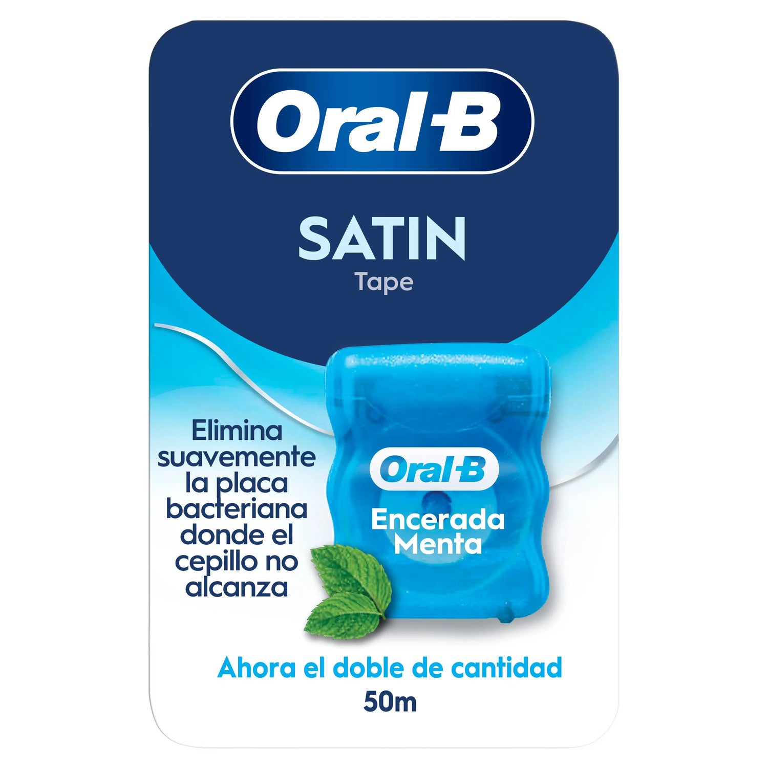 Oral-B Satin Tape Menthe 50 mètres