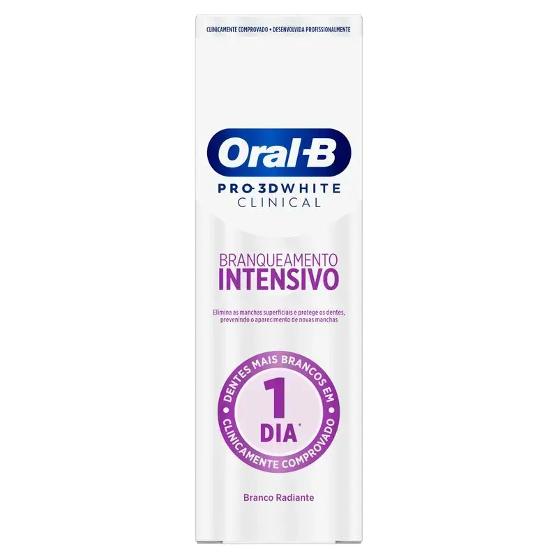 Oral-B Dentifrice 3D White Radiance, 75 ml, lot de 3