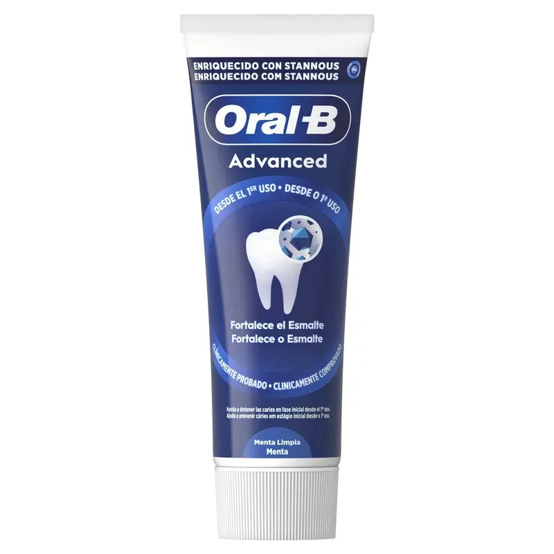 Oral-B Advanced renforce l'émail Duplo, 2x75 ml