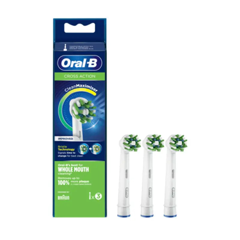 Oral-B Cross Action Refill 3 pieces