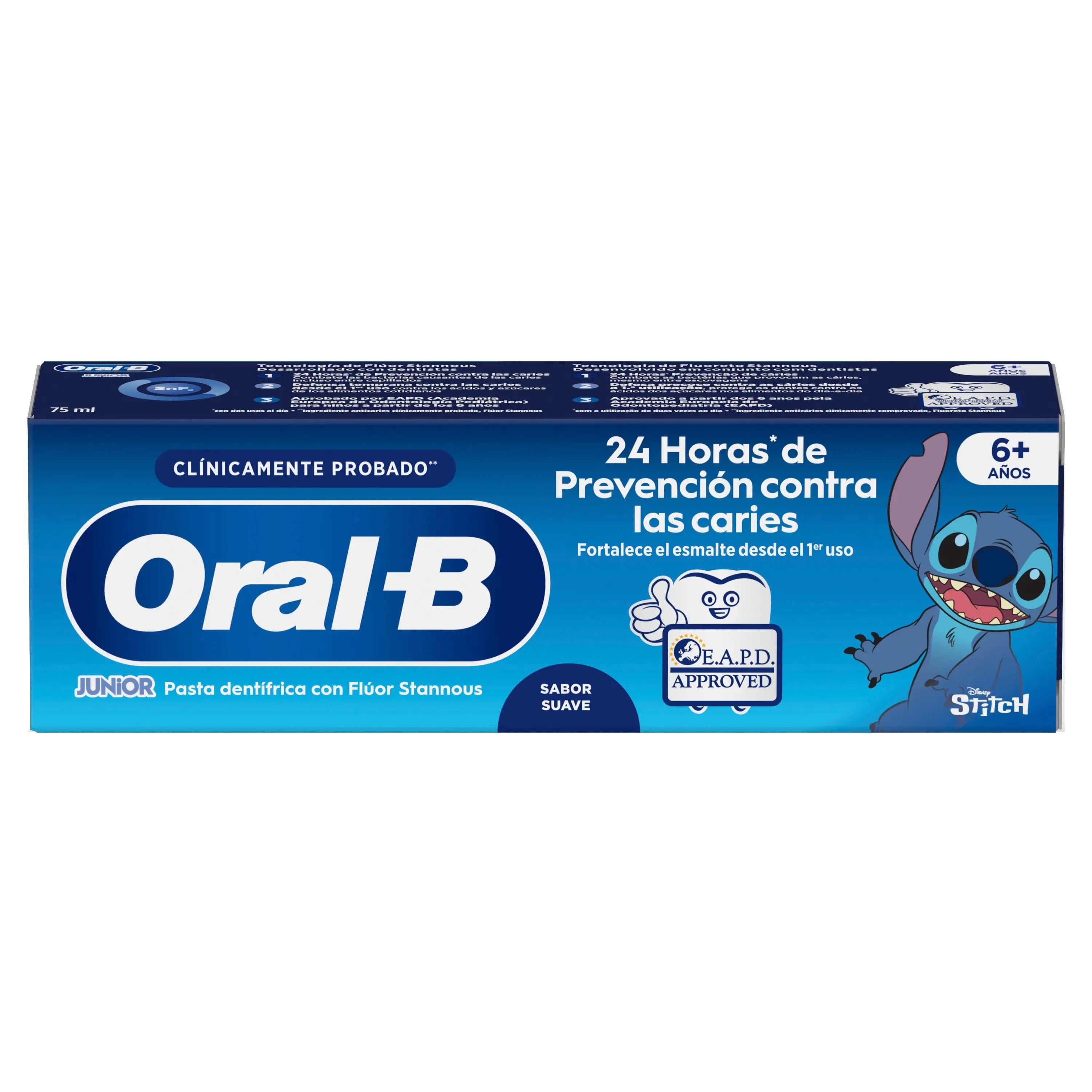 Oral-B Pro Junior Dentifrice 6 à 12 ans, 75 ml