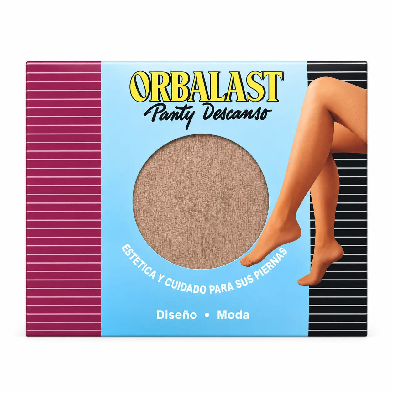 Collant Orbalast 40 Den Beige Taille 3