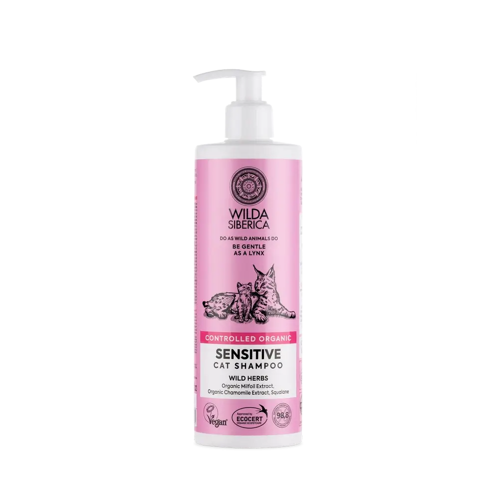 Organic Shop Shampooing pour chat sensible, 400 ml
