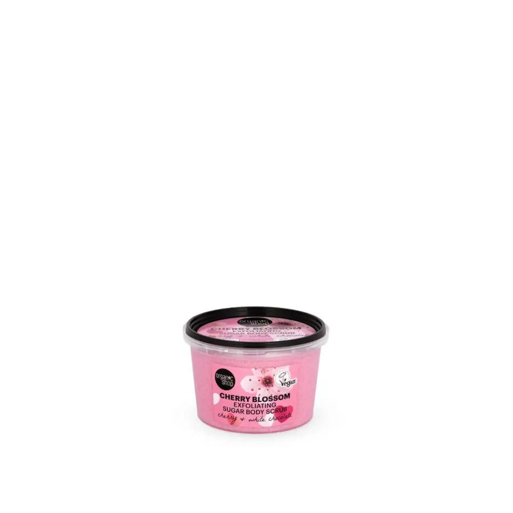 Organic Shop Gommage au sucre à la fleur de cerisier, 250 ml