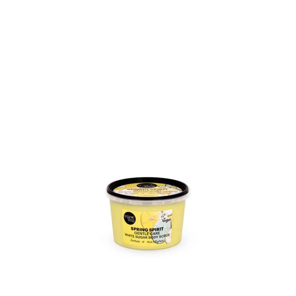 Organic Shop Spring Spirit Gommage doux au sucre, 250 ml