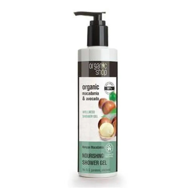 Organic Shop Macadamia Nourishing Wellness Shower Gel 280Ml.