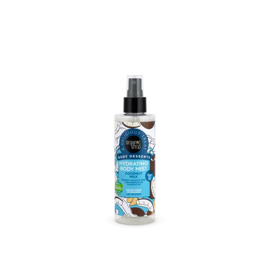 Organic Shop Brume hydratante pour le corps au lait de coco, 200 ml