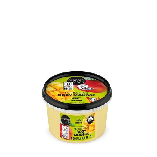 Organic Shop Mix Mousse corporelle réparatrice à la mangue, 280 ml