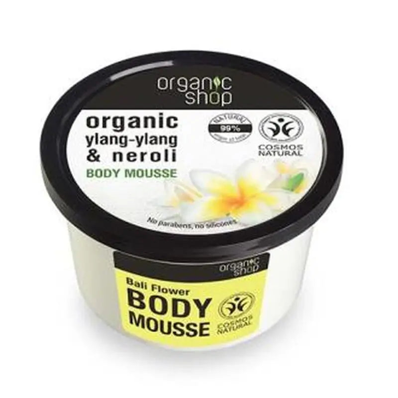Organic Shop Bali Flower Body Mousse 250ml.