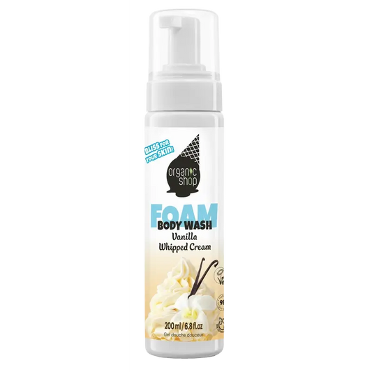 Organic Shop Ogs Ice Vanilla Cream Gel douche moussant, 200 ml
