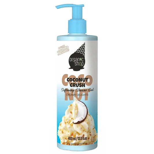 Organic Shop Ogs Ice Gel douche adoucissant à la noix de coco, 400 ml