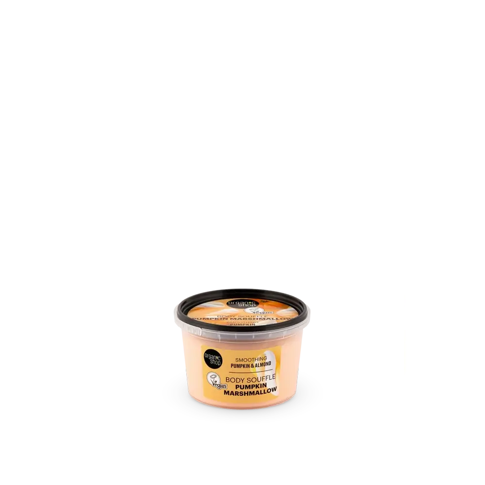 Organic Shop Soufflé corporel à la citrouille et à la guimauve, 250 ml