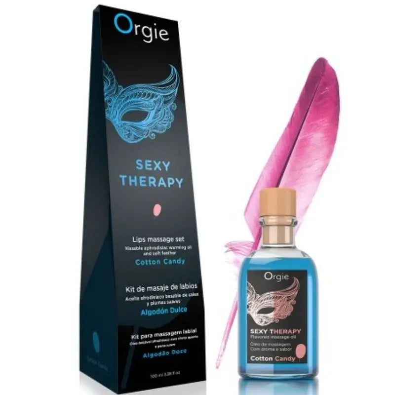 Orgie Cotton Candy Lip Massage Kit