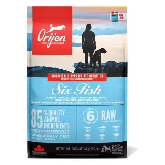 Orijen Canine Adult 6 Fish 11Kg nourriture pour chiens