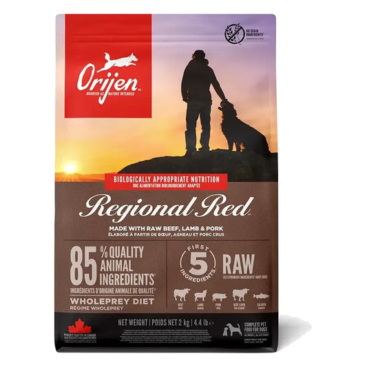 Orijen Canine Adult Regional Red 2Kg nourriture pour chiens