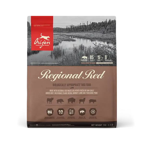 Orijen Canine Adult Regional Red 2Kg dog food
