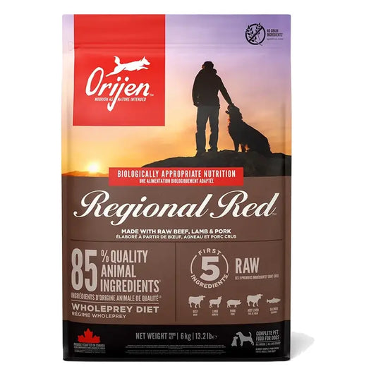 Orijen Canine Adult Regional Red 6Kg nourriture pour chiens