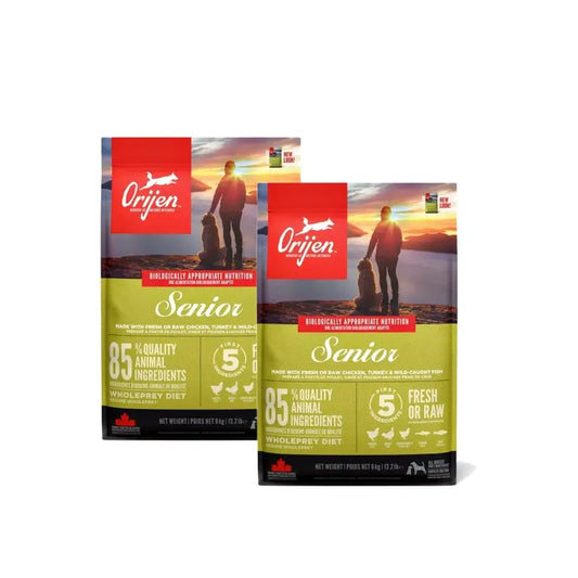 Orijen Canine Senior 2 X 11,4 Kg Croquettes pour chiens , pack 2