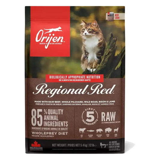 Orijen Feline Regional Red 5,4Kg nourriture pour chats