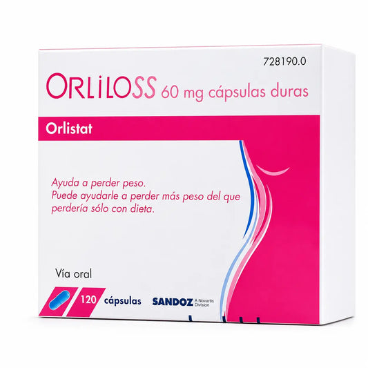Orliloss 60 mg, 120 Capsules dures
