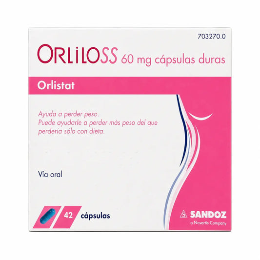Orliloss 60 mg 42 Capsules