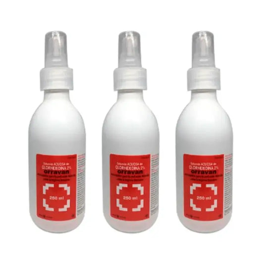 Orravan Triplo Chlorhexidine 2% Solution aqueuse 3 x 250 ml