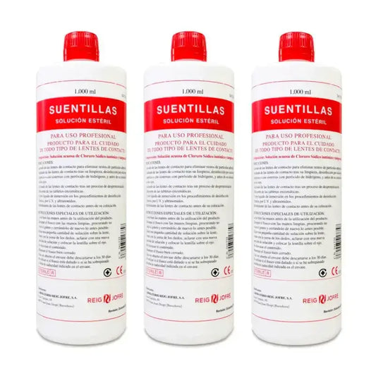 Orravan Triplo Solution unique pour lentilles de contact 3 x 1 L