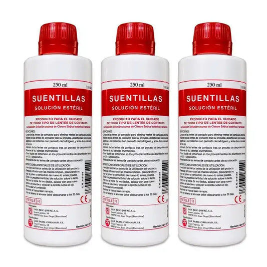 Orravan Triplo Solution unique pour lentilles de contact 3 x 250 ml